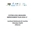 System Level Measures Improvement Plan